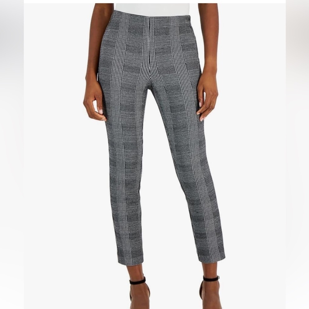 Black Plaid Leggings